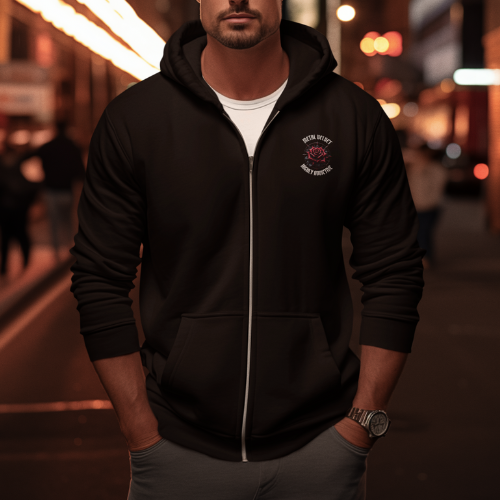 Highly Addictive Zippered Hoodie image 1
