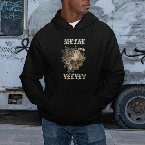 Skull Pullover Hoodie image 0
